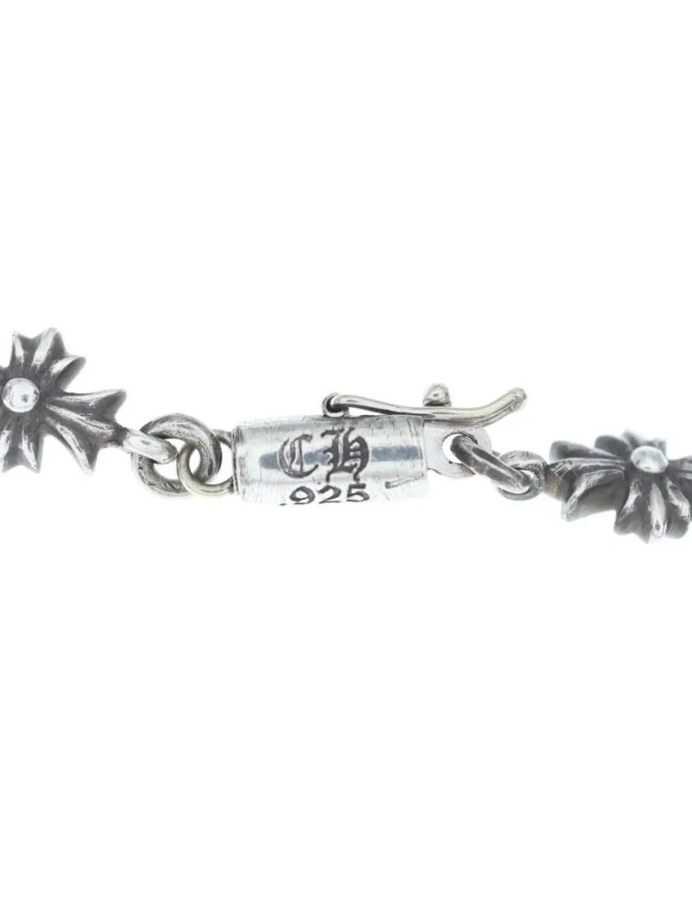 Chrome Hearts Tny CH Pls Tiny CH Plus Bracelet Silver